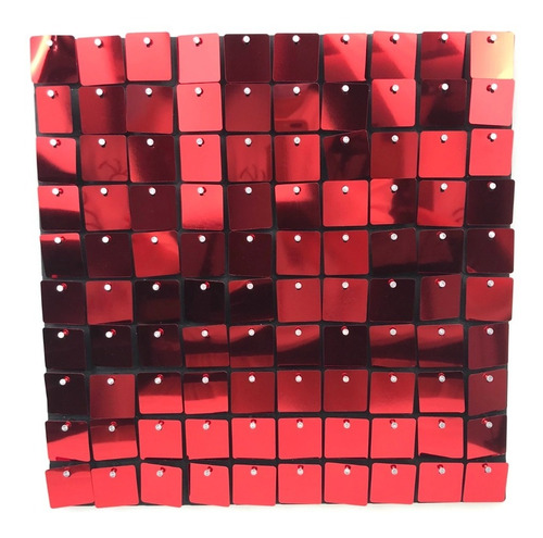 12 Palmetas Shimmer Wall Fondo Decorativo Evento 30x30cm C/u