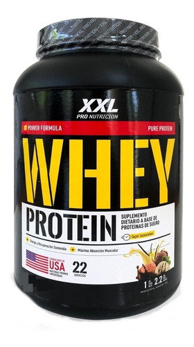 Whey Protein 1 Kg Xxl Proteína Concentrada Pura