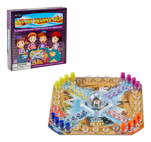 Rite Lite Let My People Go! Juego De Mesa Judío Judaica Re.