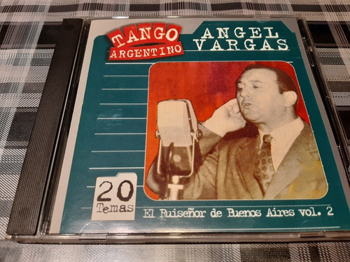 Angel Vargas - El Ruiseñor De Bs As Vol 2 - Cd Tango