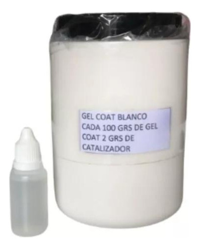 Gel Coat Blanco X 6kg + Su Correspondiente Catalizador