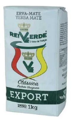 Yerba Rei Verde 1kg Por Funda 20 Unidades Envio Gratis