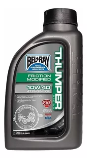 Aceite Bel Ray Thumper 10-40 Racing Sinthetic,embrague Seco