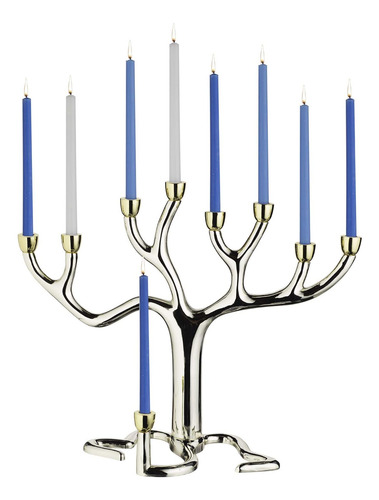 Menorah Rite Lite Medium Tree Of Life Tm Hanukkah - Plate...