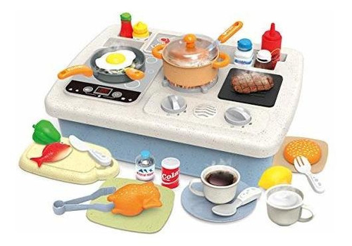 Intmedic Juego De Cocina Con Cocina De Inducción, Juego De C