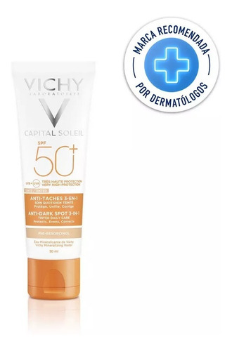 Vichy Protector Solarcapital Soleil Antimanchas 3en1 Fps50+ 