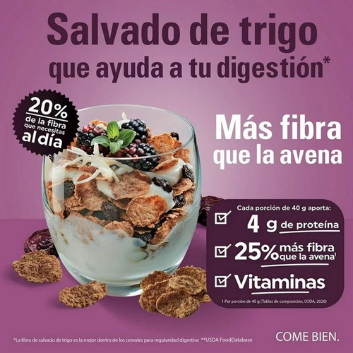 Cereal All Bran Pasas Kellogg's 490 Gr