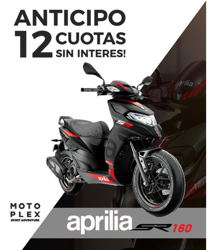 Imagen 14 de 15 de Aprilia Sr 160 - Entrega Inmediata En Todos Sus Colores