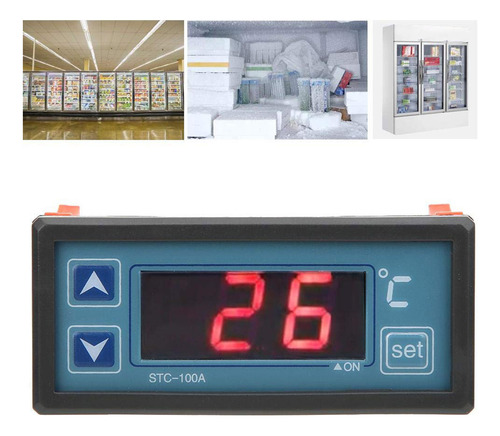 Controlador De Temperatura Stc-100a Cool Heat Refrigerator T