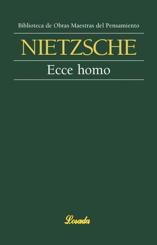 Ecce Homo (libro Original)