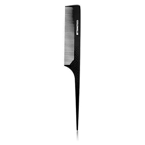 Peineta Con Forma De Cola Goldwell Para Colorear, Color Negr