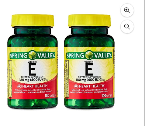 Vitaminae,400iu,spring Valley, - Unidad a $450