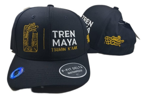 Gorra Calidad Premium Tren Maya Negra