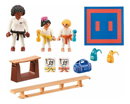 Playmobil Set Karate 71186, Sports & Action (Usado)