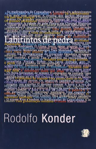 Labirintos De Pedra, De Rodolfo Konder. Editora Global, Capa Dura Em Português