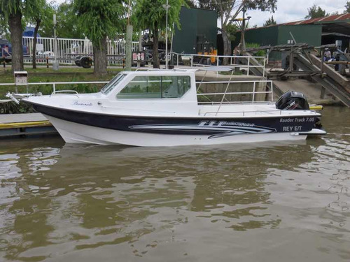 Lancha Cabinada Baader Track 700,la Pick Up Del Delta,full