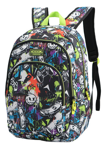 Mochila Kossok Love Reforzada Premium Escolar