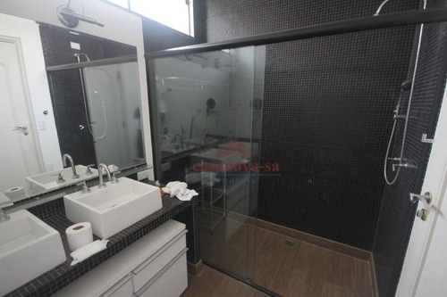 Apartamento Com 3 Dormitórios, 197 M² - Venda Por R$ 1.100.000,00 Ou Aluguel Por R$ 3.300,00/mês - Jardim - Santo André/sp - Ap0600