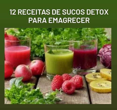 Imagem 1 de 5 de 12 Receitas De Sucos Detox Para Emagrecer