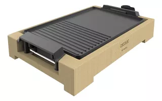 Cecotec Plancha Asar Eléctrica Tasty&grill 2000 Bamboo Black