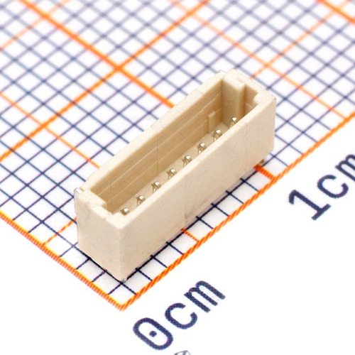 10 Pzs Conector Sh1.0mm 8 Pines Vertical