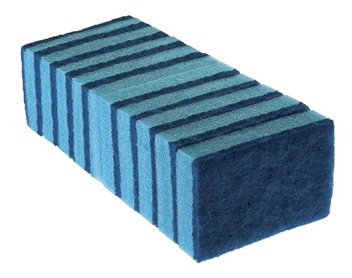Superpro Bettanin Esponja Antiaderente cor azul kit com 10 unidades