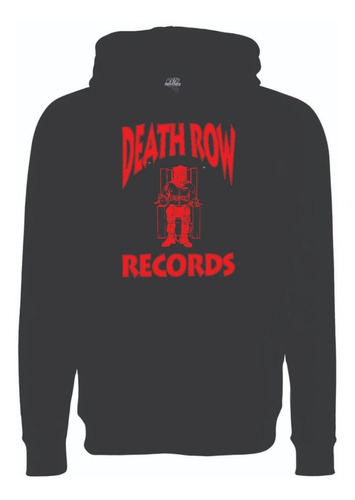 Sudadera Con Gorro Death Row Records Logo Tupac Dre Snoop 