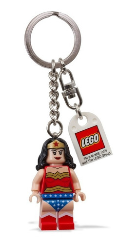 Imagen 1 de 4 de Llavero Lego Dc Universe Wonder Woman Mujer Maravilla