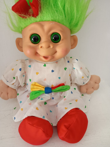 Muñeca Troll Con Ropa Original M.t. Vintage 1992 35cm (Usado)