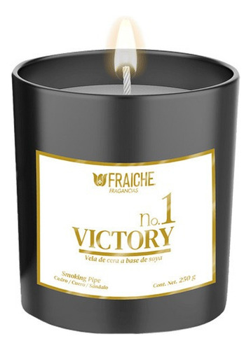 2 Velas Aromática Fraiche Victory Para Caballero Sandalo