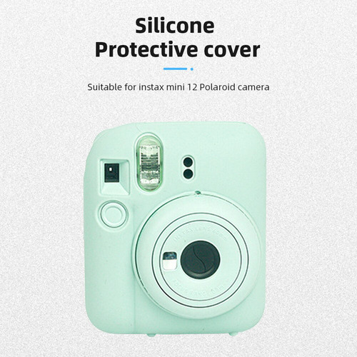 Funda Protectora De Silicona Cámara Para Instax Mini 12