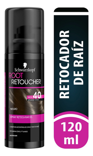 Retocador Root Retoucher Negro Spray