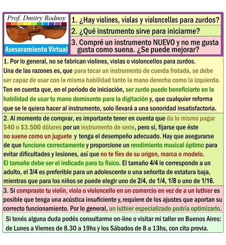 Imagen 6 de 10 de Cello - Clase De Prueba & Asesoramiento Prof. Dmitry Rodnoy