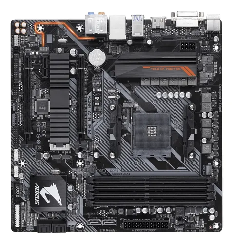 Motherboard Gigabyte B450 Aorus M Matx Rgb Amd Am4 Ddr4 M.2