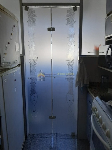 Imagem 11 de 22 de Ótimo Apartamento Com Sala Para Dois Ambientes, Com Piso De Granito, Sanca De Gesso Com Vitral E Iluminação; Sacada Com Vista Livre; 3 Dormitórios; 2 Banheiros; Cozinha E Lavanderia Com Armários Plan