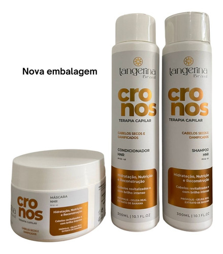 Kit Cronos - Shampoo/condicionar E Máscara