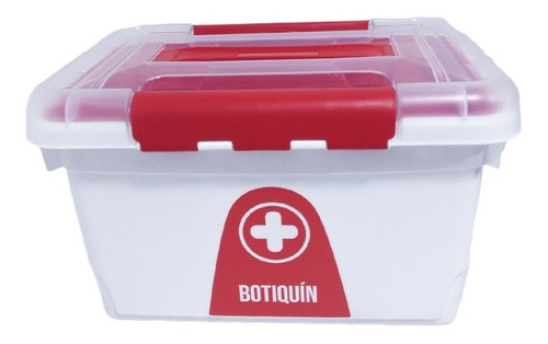 Caja Botiquín Transparente Kendy 10 Litros 70950