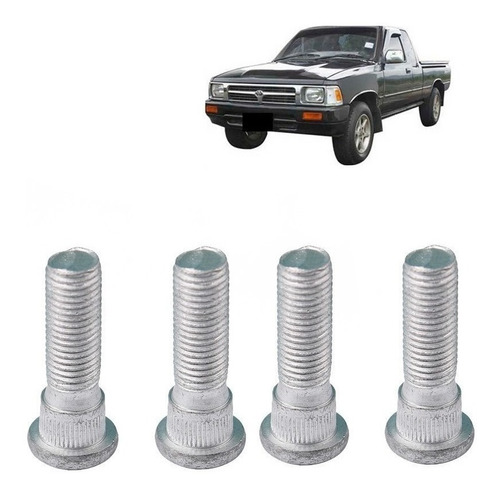 Set 4  Perno Rueda Del Para Toyota Hilux 2.2 1989 1993