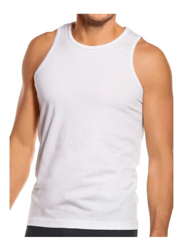 Camiseta Camisilla Esqueleto Para Hombre X 6 Unidades