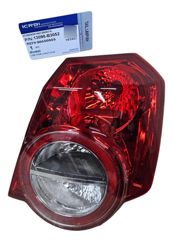 Mica Stop Trasero Derecho Chevrolet Aveo Speed 1.6 011-015