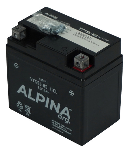 Bateria Moto Alpina Ytx5l-bs Gel Libre De Mantenimiento Cuot
