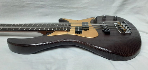 Baixo Aria Pro Ii 313bb/5 Detroit 5 Cdas Bourbon Barrel Destro Bourbon Barrel Fosco 5 (Usado)