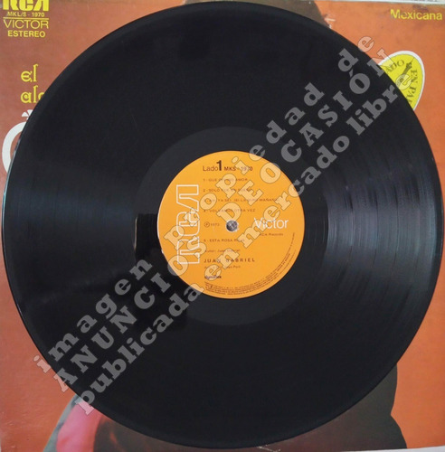 Alma Joven Vol. 3 - Juan Gabriel (1973) Disco Lp Rca Victor (Usado)