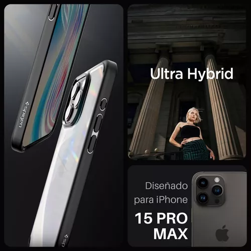 Funda Para iPhone 15 Pro Max Spigen Ultra Hybrid Reforzada