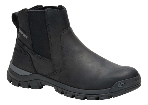 Botin Cuero Hombre Threshold Chelsea Negro Cat