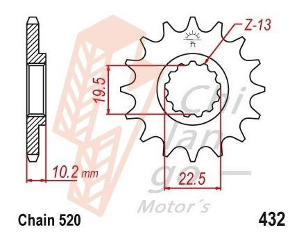 Kit De Sprockets Para Suzuki Dr350 S-l,m,n,p Sk42b 90-93