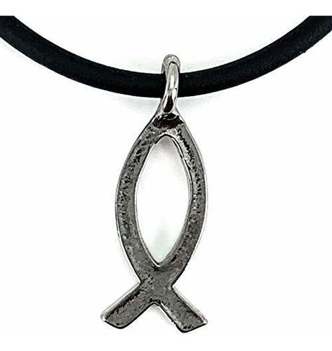 Cadena, Collar Para Hombr Collar Grande De Metal Con Pistola