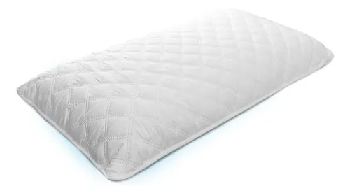 Almohada Larga Ultrasonido Fibra Silicon Con Protector 50x90