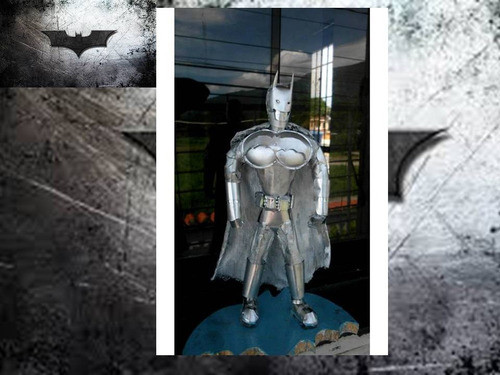 Figuras Escultura Adornos En Lata Decorativa Batman