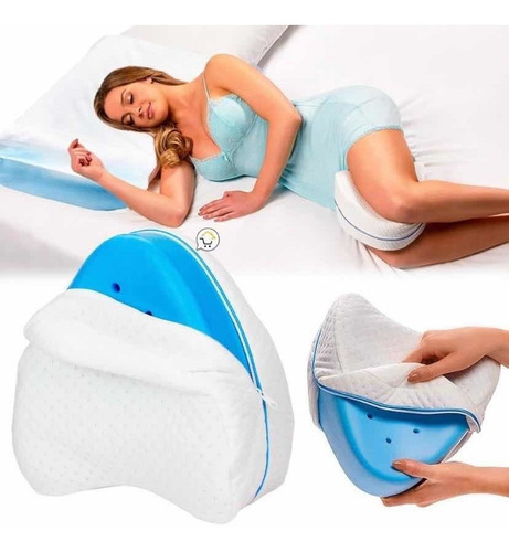 Almohada Ortopédica Piernas Espuma Viscoelástica Cojín B-38